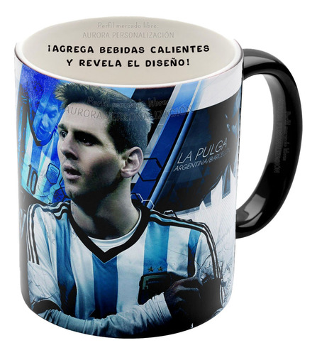 Mug Mágico Leo Messi Argentina Térmica Taza Pocillo 02