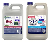 Comprar Combo Skip Jabón Líquido 5 Lts Y Comfort Suavizante 5lts