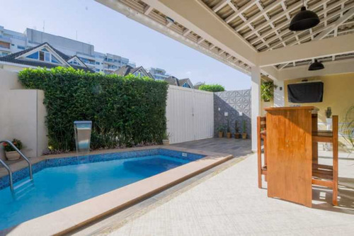 Imagem 5 de 15 de Maravilhosa Casa Triplex 200m2 Recreio Quality I 4sts Hidro Armários Planejados 3vgs - Recn40005