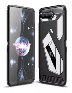 Capa P/ Asus Rog Phone 5 / 5s Tela 6.78 Anti Impacto Carbono