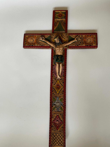 Cristo Mexicano Arte Sacro Religioso Escultura
