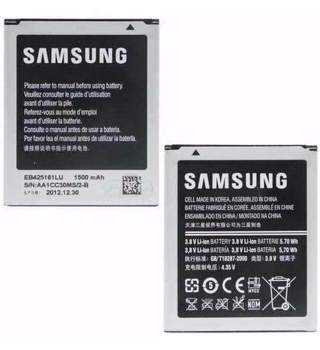 Batería Samsung Galaxy S3 Mini, Duos, Trend Plus Original