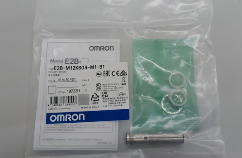 Sensor Indutivo E2b-m12ks04-m1-b1 Omron - M12 Pnp Na 4mm