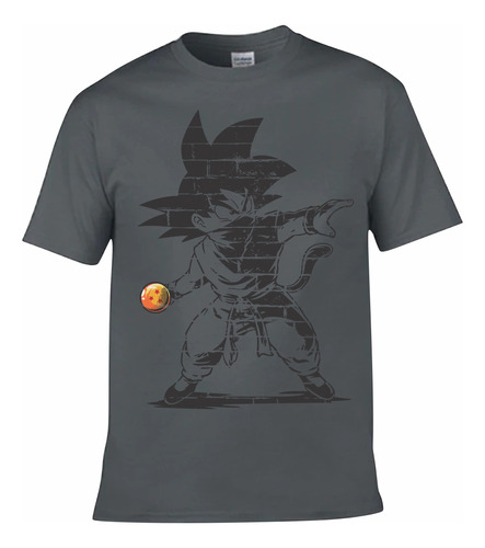 Playera Goku Dragon Ball, Peso Completo 100% Algodón 03