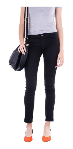 Pantalon Chupin De Gabardina Mujer Colores B A Jeans