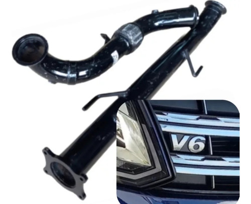 Downpipe Amarok V6 3.0 Anula Dpf Catalizador Bajada Turbo