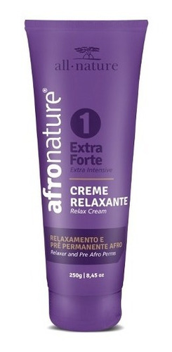 Creme Relaxante Afro All Nature 250g Extra Forte 1