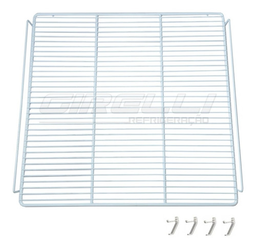 Imagem 5 de 6 de Grade Prateleira Gelopar Gtpc-575 Original + 04 Suportes.