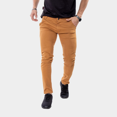 Pantalón Chino Gabardina Talle Especial - Colores Varios