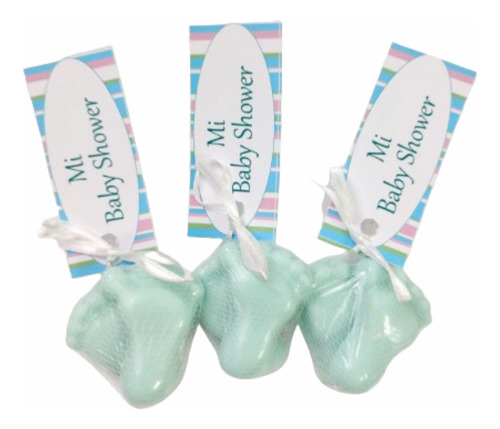 Souvenir 60 Pares De Piecitos De Jabon Baby Shower Bautismo