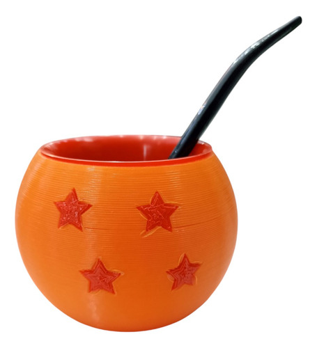Mate Esfera Dragon Ball Uso Diario Bombilla Regalo Dragon Ball