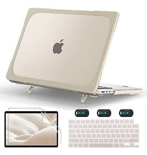 Funda Cissook Para Macbook Pro 14 M1 Pro/max +c/tec Khaki