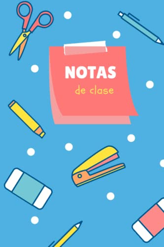 Notas De Clase: Cuaderno A5 | Libreta Para Tomar Apuntes | L