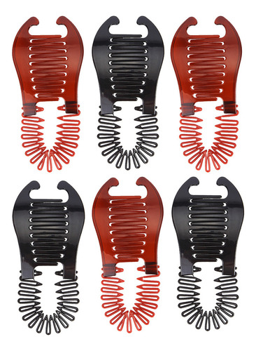 Zh Broches Para Mujer Con Forma Cola Caballo Con Clip Ver