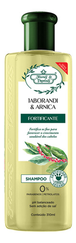 Shampoo Flores E Vegetais Jaborandi E Arnica - 310ml