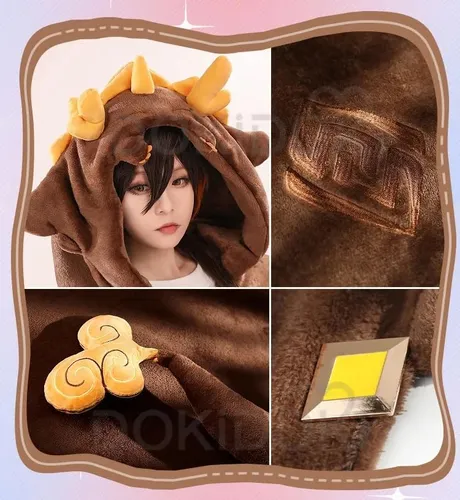Kira Kira Game Genshin Impact Zhongli Cosplay Genshin Manta