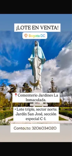 Lote Triple Cementerio María Inmaculada