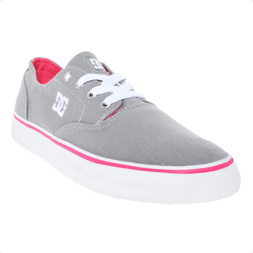 Tenis Mujer Dc Gris Flash 2 Lgr Casual Outlet 1425289901