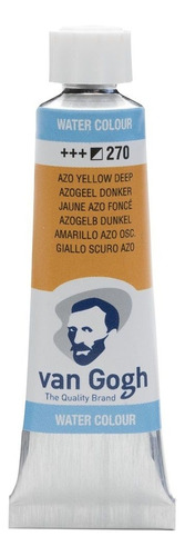 Tinta Aquarela Talens Van Gogh Azo Yellow Deep 270 Tubo 10m