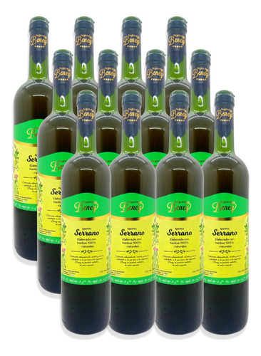 Licor Aperitivo Beney Regionales Serrano 750ml Caja X12 