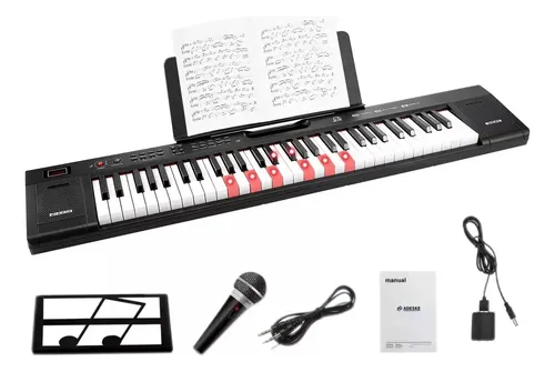 Teclado De Piano Electrónico Para Niños De 24 Teclas, Juguete Educativ Yeacher Estandar Teclado De Piano Electrónico Para Niños De 24 Teclas, Juguete Educativ Yeacher Estandar