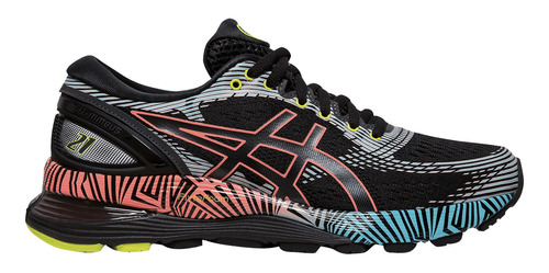 Tenis Asics Correr Gel-nimbus 21 Ls Mujer Multicolor