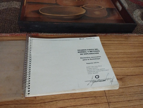 Examen Fisico Del Normal Y Metodos De Exploracion A . Mesa (Usado)
