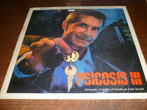 Psicosis 3 Musica De La Pelicula Vinilo Arg Promo (Usado)