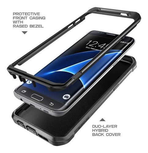 Case Supcase Para Galaxy S7 Edge Protector 360° C/ Gancho