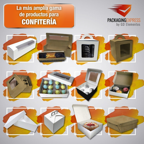 Caja Para Bombones Fosforera Divisor 20/25 U Blanca Pack X25