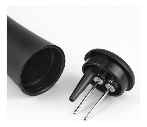 Bomba De Bola Bomba De Ar Manual Conveniente Preto E Azul