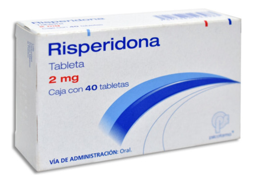 Risperidona 2 Mg Caja Con 40 Tabletas Psicofarma Laboratorio