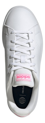 Tenis adidas Hombre Caballero Casual Blanco Advantage Base