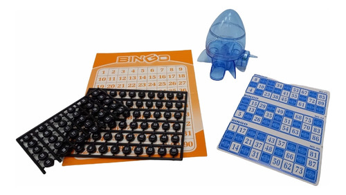 Juego De Bingo Con Bolillero 90 Numeros 24 Cartones 360471