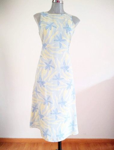 Vestido Floral Estilo Hawaiiano T/26 Mexico 