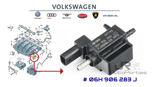 Valvula Solenoiede De Purga Audi /seat / Volkswagen 13 - 20