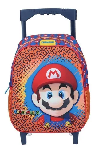 Mochila ruedas mario 2025 bros