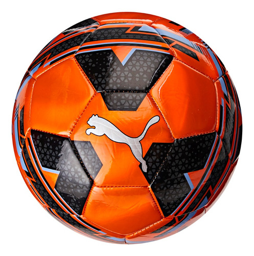 Bola De Futebol Campo Cage Laranja Puma Cor Ultra Orange-Blue Glimmer