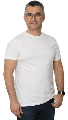 Karma Camiseta Interior De Algodón Premium Con Cuello Redond