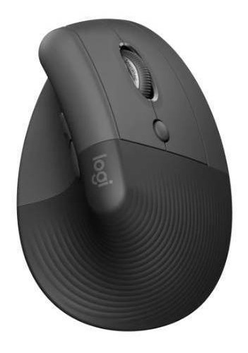 Mouse Vertical Inalámbrico Logitech Ergo Lift Grafito Negro