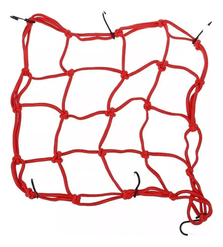 Soga Elástica Red Pulpo 30 X 30 Cm Sujeta Equipaje Para Moto