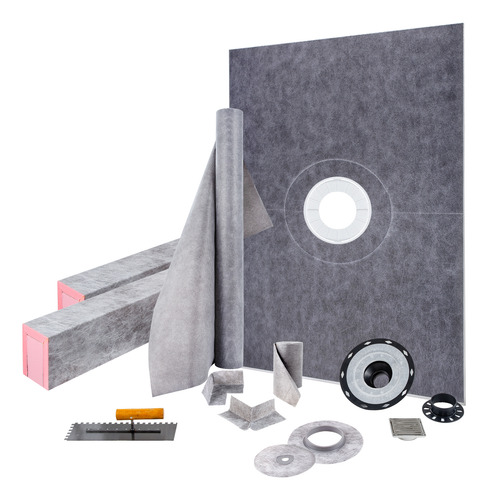 Vevor Kit De Ducha Impermeable 38 X 60 Abs Resistente