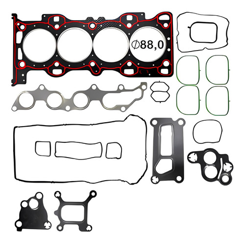 Junta Mtr Cb Pk Tp Plastico Focus 2.0 16v Gas 05/09 Duratec