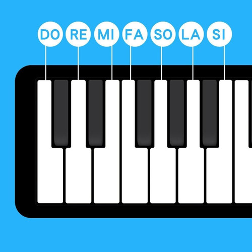 H Piano Enrollable Flexible De 49 Teclas, Teclado Digital