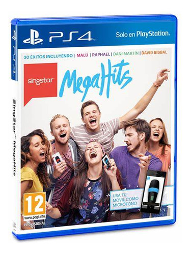 Mega Hits Singstar Ps4 Fisico Somos Wiisanfer (Reacondicionado)