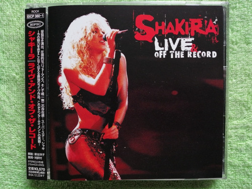 Eam Cd + Dvd Shakira Live & Off The Record 2004 Edic Japones