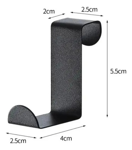 Paquete De 2 Ganchos De Acero Inoxidable For Puertas De Gab