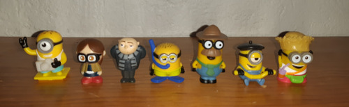 7 Figuras Minions Mi Villano Favorito