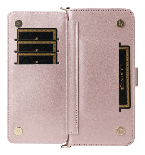 Funda Para Oppo F21 Pro 4g/reno7 4g/reno8 4g Con Tapa Tipo Cartera Con Correas Para Hombro Y Muñeca Y Soporte Con