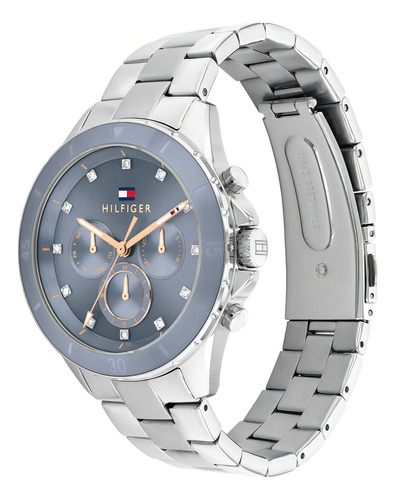 Reloj Para Mujer Tommy Hilfiger Mellie 1782708 Plateado